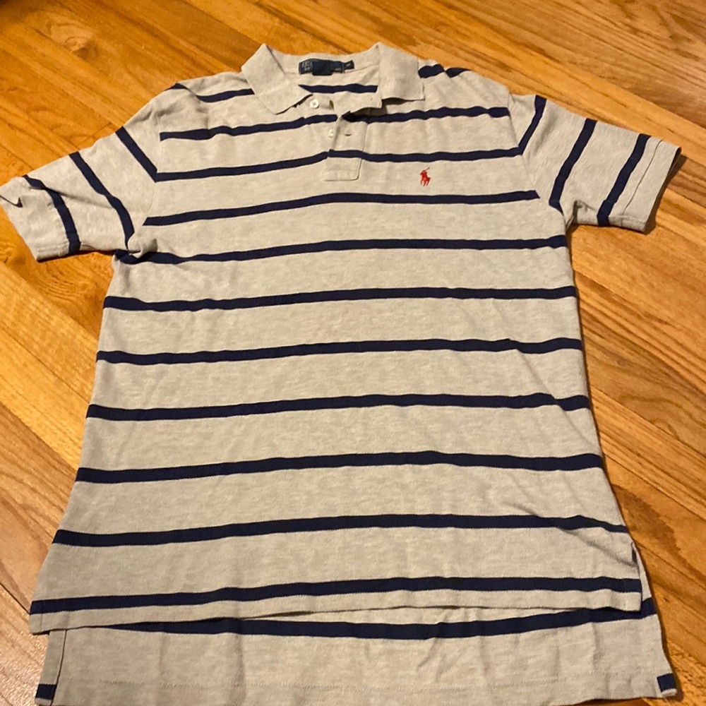 Men’s Medium striped  Ralph Lauren Polo